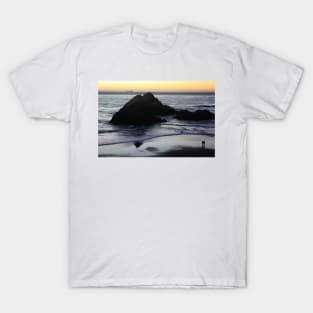 Walkers on the Beach. San Francisco 2010 T-Shirt